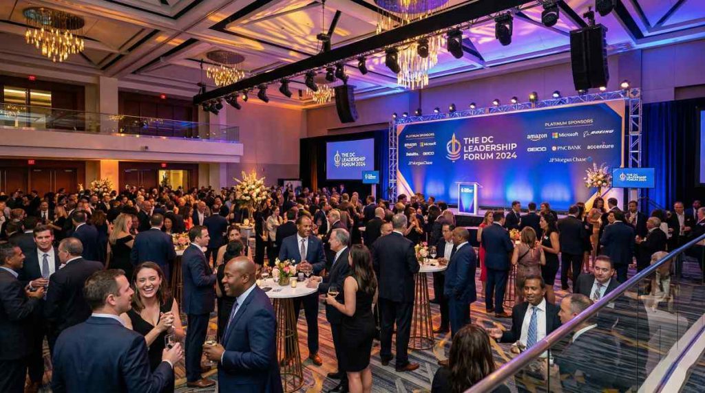 Creative event sponsorship ideas executed at a Washington DC corporate event by Decibel Events