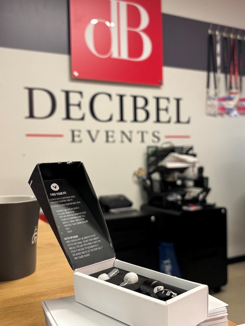 High qulaity air plugs by Vibes 