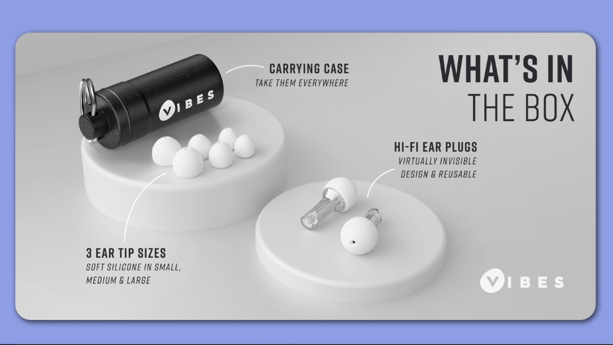 Hi Fi Ear plugs by Vibes